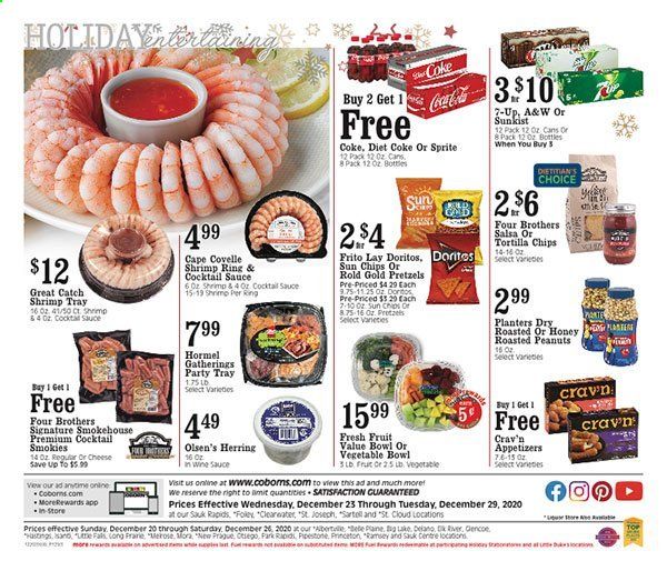 Coborn's (MN, SD) Weekly Ad Flyer December 23 to December 29