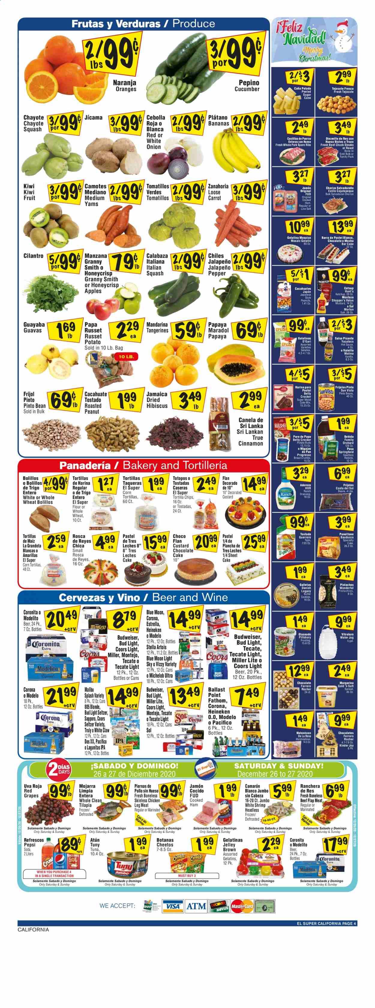 El Super (AZ, CA, NM, NV, TX) Weekly Ad Flyer December 23 to December 29