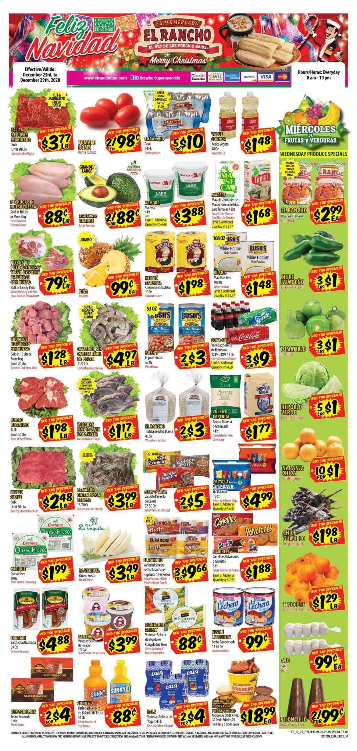 El Rancho (TX) Weekly Ad Flyer December 23 to December 29