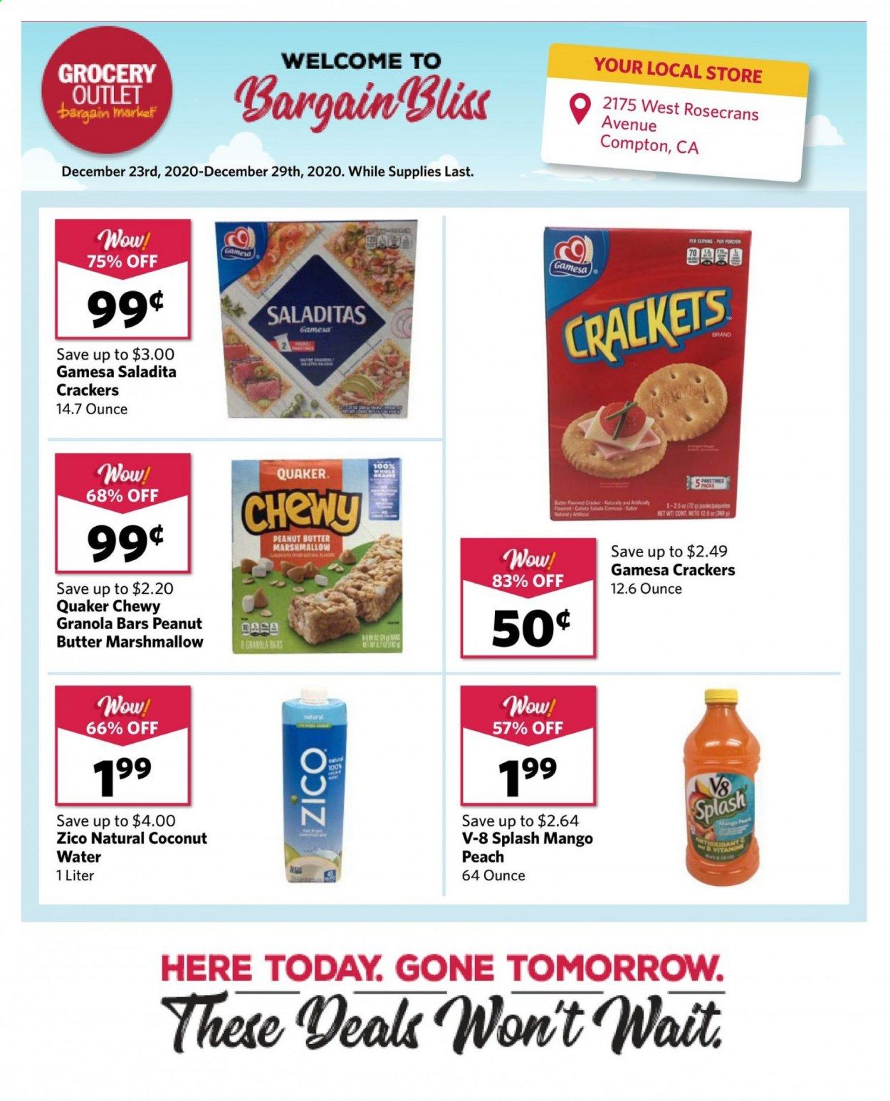 Grocery Outlet Weekly Ad Flyer December 23 to December 29