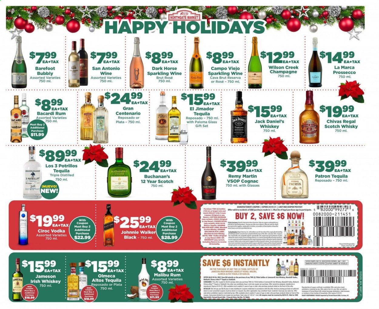 Northgate Market (CA) Weekly Ad Flyer December 23 to January 1