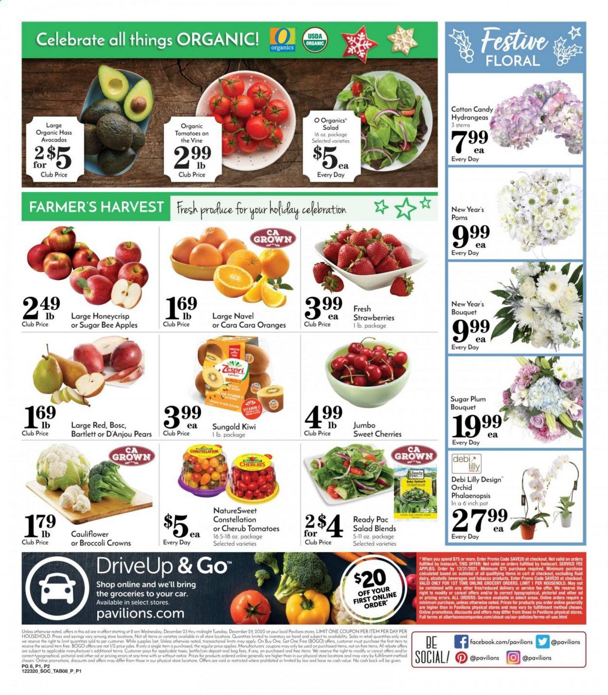 Pavilions (CA) Weekly Ad Flyer December 23 to December 29