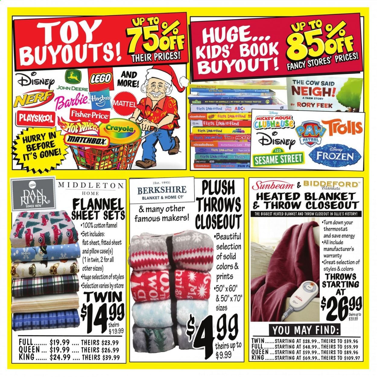 Ollie's Bargain Outlet Weekly Ad Flyer December 12 to December 30