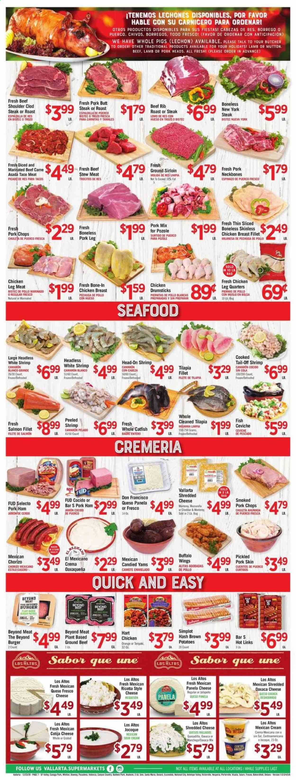 Vallarta (CA) Weekly Ad Flyer December 23 to December 29