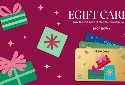Sephora Weekly Ad Flyer December 23 to December 25
