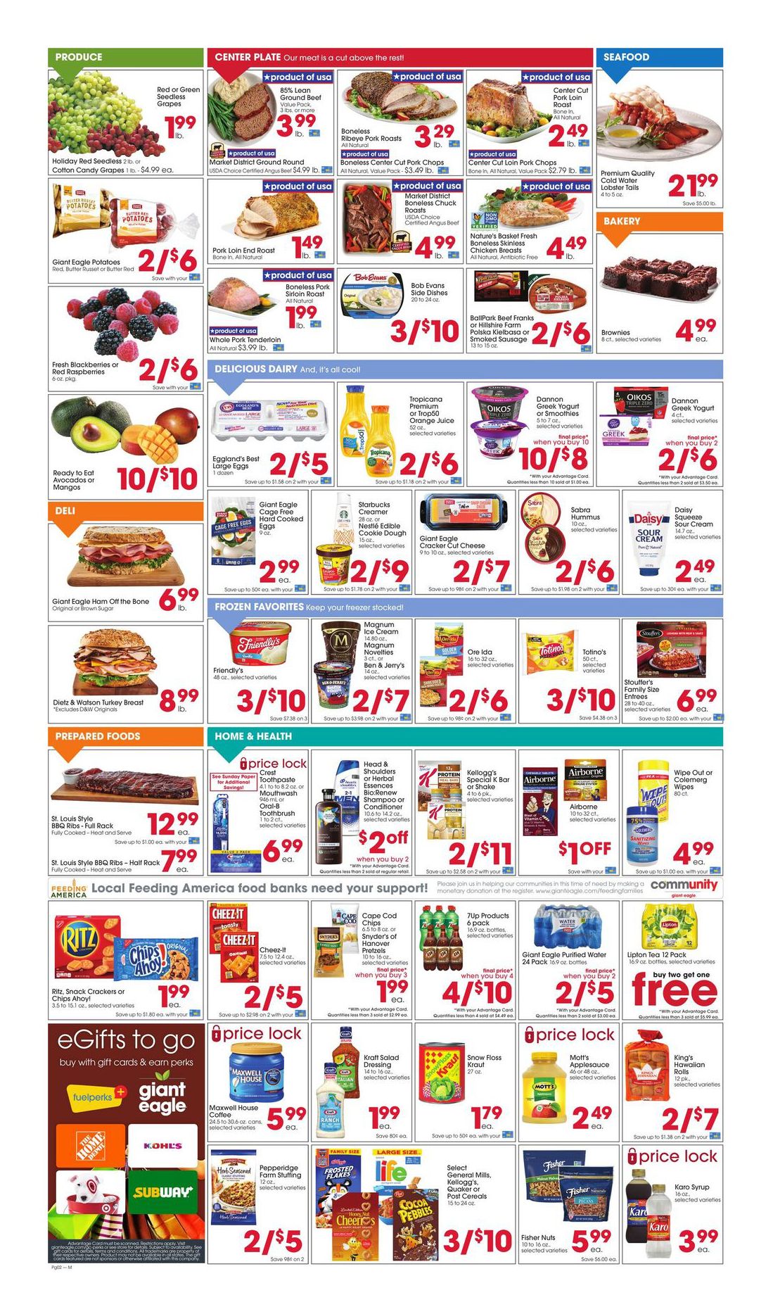 Giant Eagle Christmas Holiday Weekly Ad Flyer December 24 to December 30, 2020