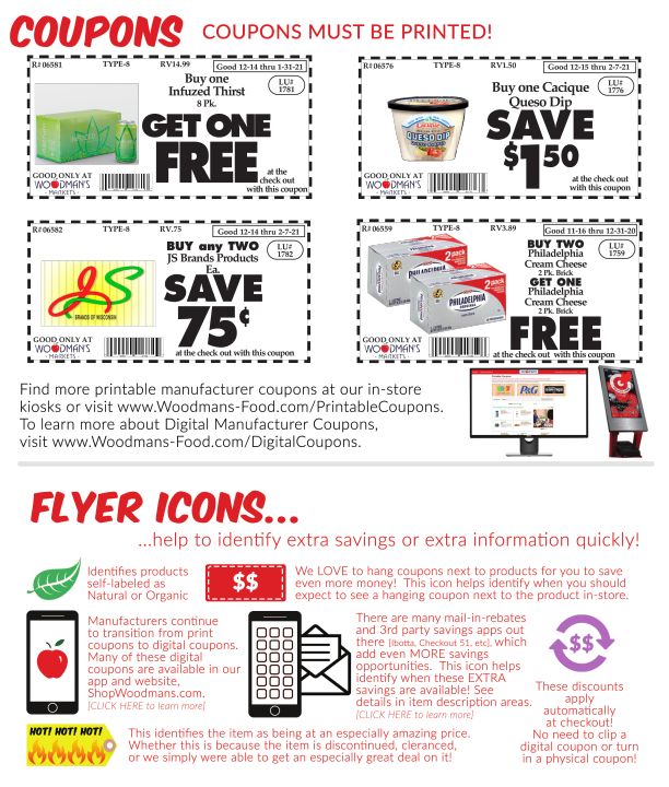 Woodman's Market (IL) Christmas Holiday Weekly Ad Flyer December 24 to December 30, 2020