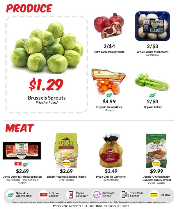 Woodman's Market (WI) Christmas Holiday Weekly Ad Flyer December 24 to December 30, 2020