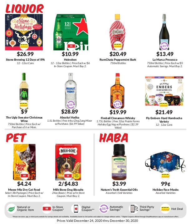 Woodman's Market (WI) Christmas Holiday Weekly Ad Flyer December 24 to December 30, 2020