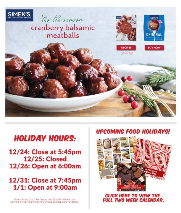 Woodman's Market (WI) Christmas Holiday Weekly Ad Flyer December 24 to December 30, 2020