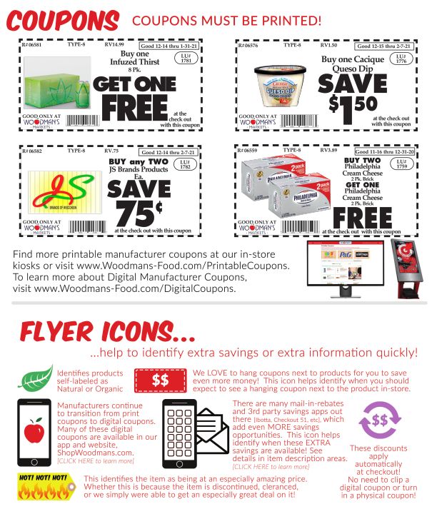 Woodman's Market (WI) Christmas Holiday Weekly Ad Flyer December 24 to December 30, 2020