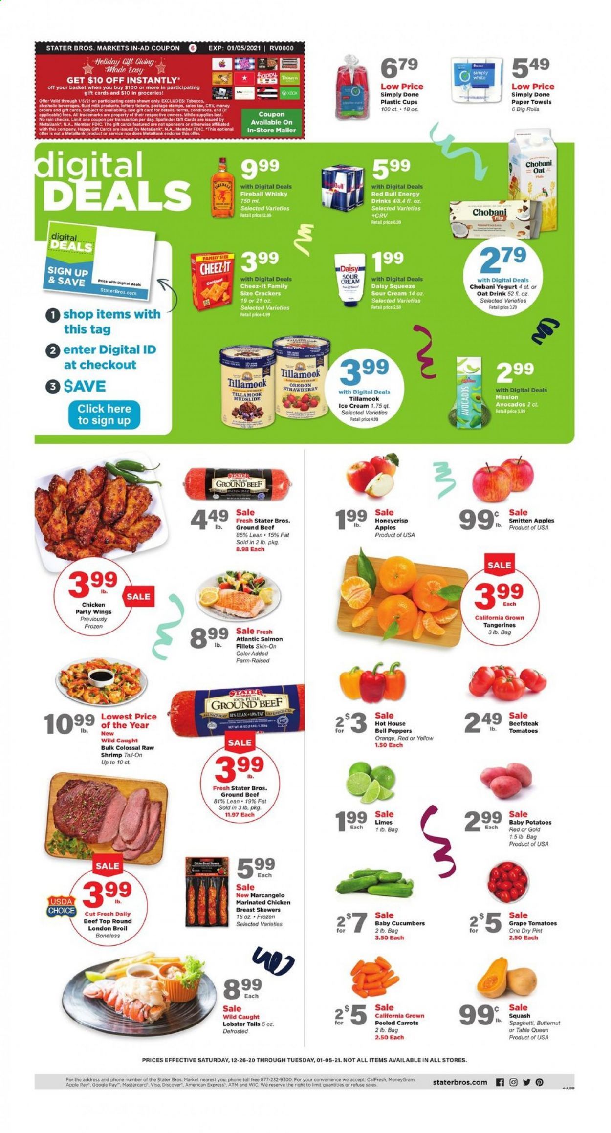 Stater Bros. Weekly Ad Flyer December 26 to January 5