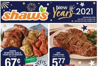 Shaw’s (MA, ME, NH, RI, VT) Weekly Ad Flyer December 25 to December 31