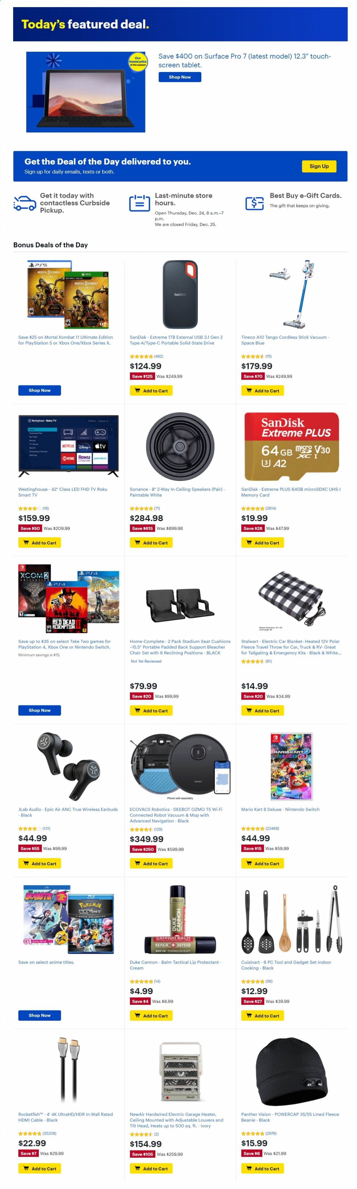 Best Buy Weekly Ad Flyer December 24 to December 24