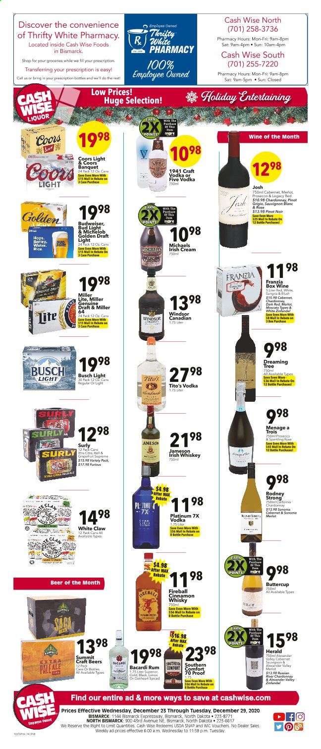 Cash Wise (MN, ND) Weekly Ad Flyer December 23 to December 29