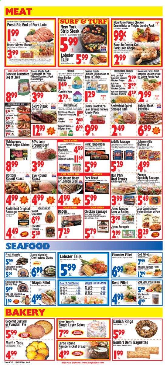 King Kullen Weekly Ad Flyer December 25 to December 31