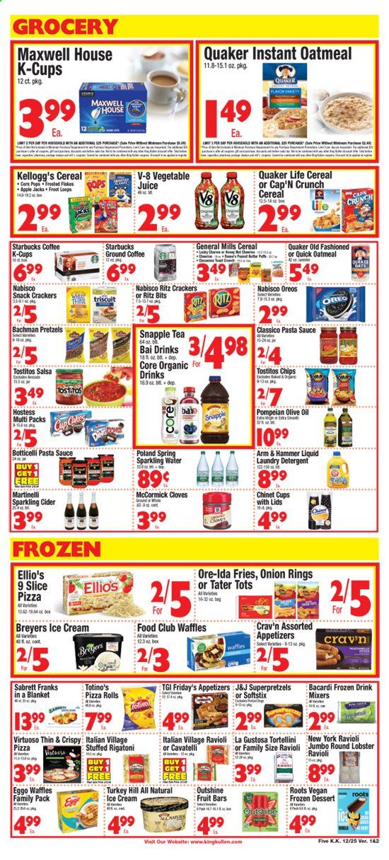 King Kullen Weekly Ad Flyer December 25 to December 31