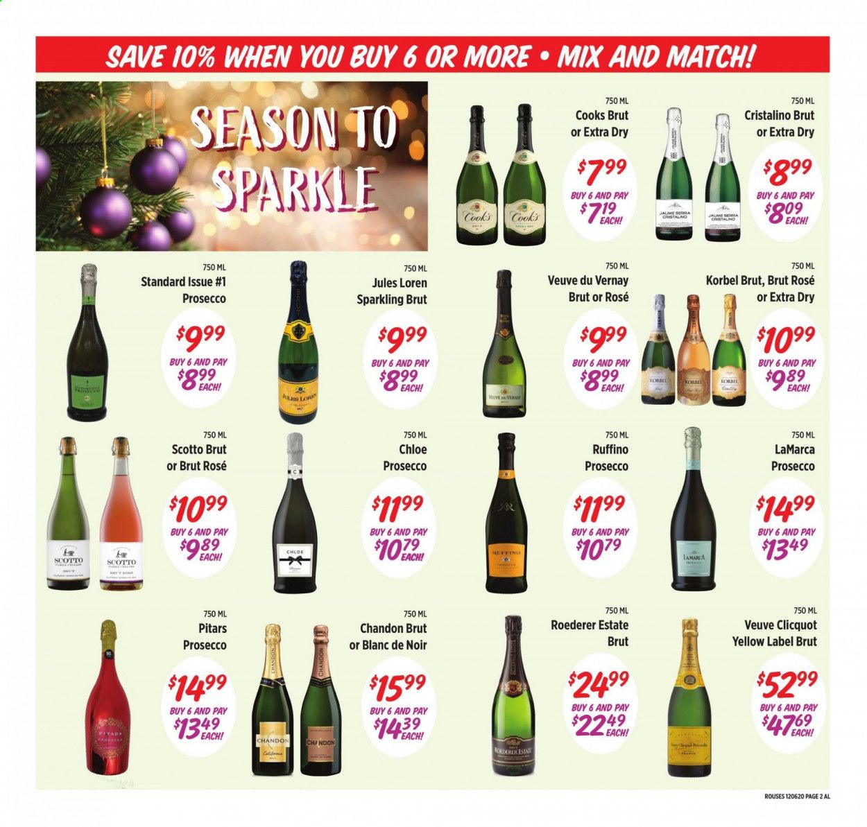 Rouses Markets (AL, LA, MS) Weekly Ad Flyer December 6 to January 1