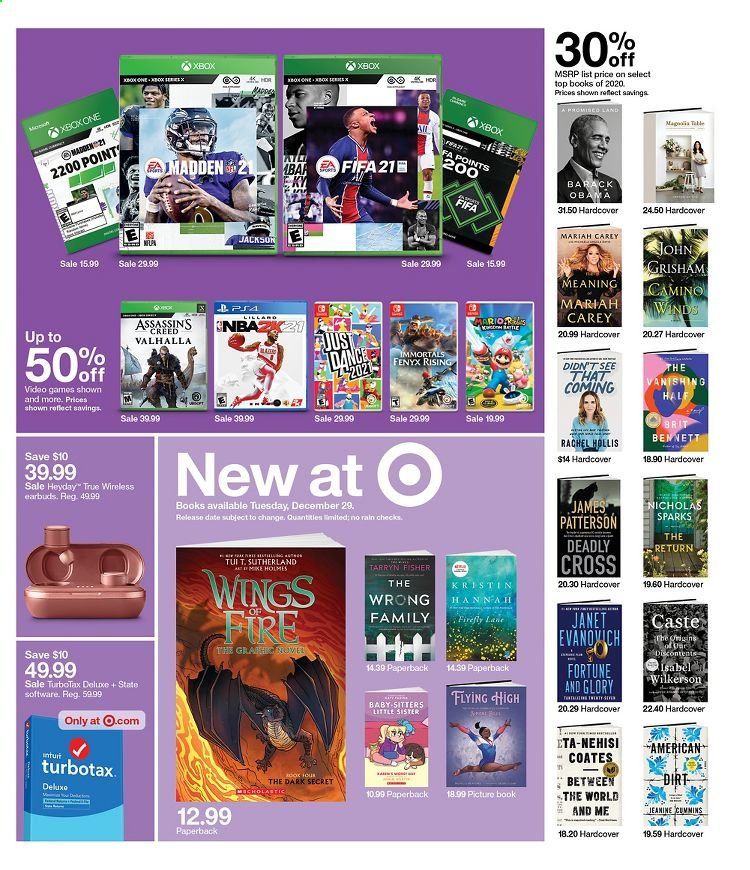 Target Weekly Ad Flyer December 27 to January 2