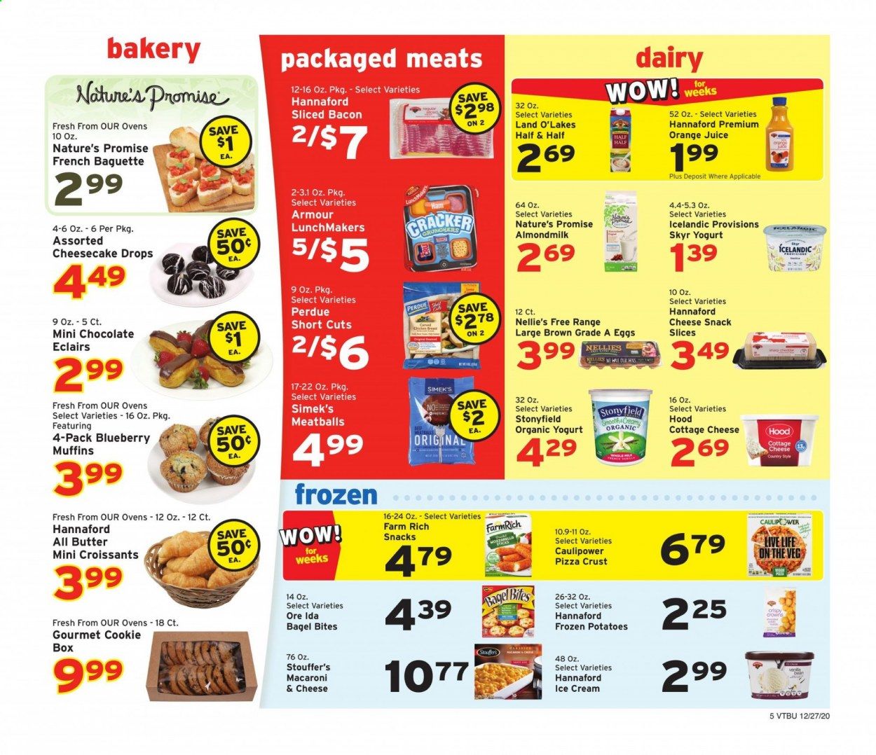 Hannaford (VT) Weekly Ad Flyer December 27 to January 2