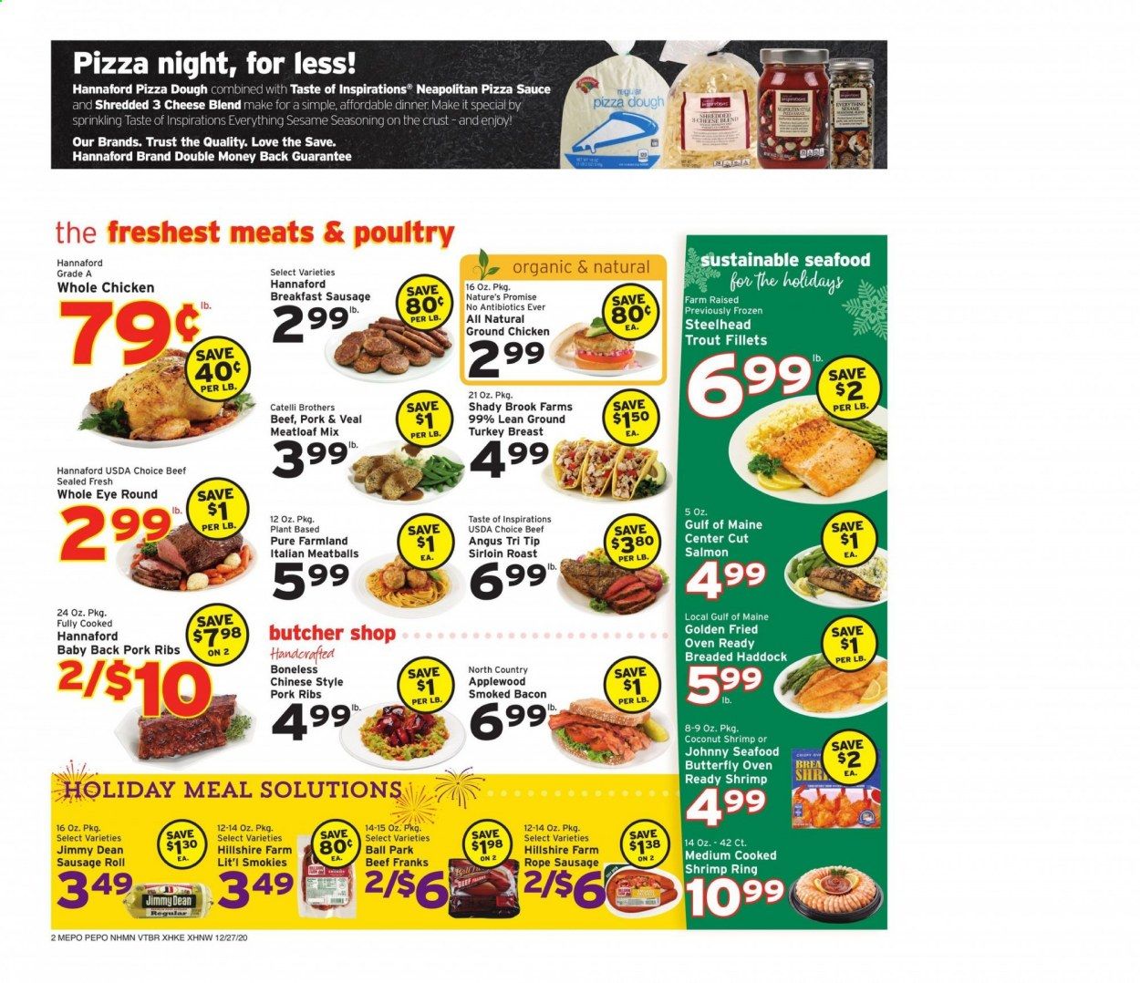 Hannaford (NH) Weekly Ad Flyer December 27 to January 2