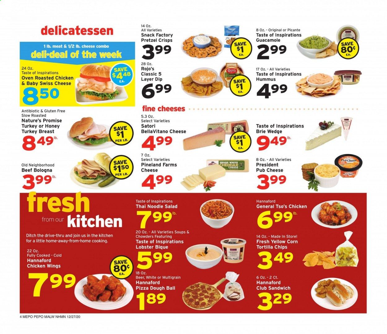 Hannaford (NH) Weekly Ad Flyer December 27 to January 2