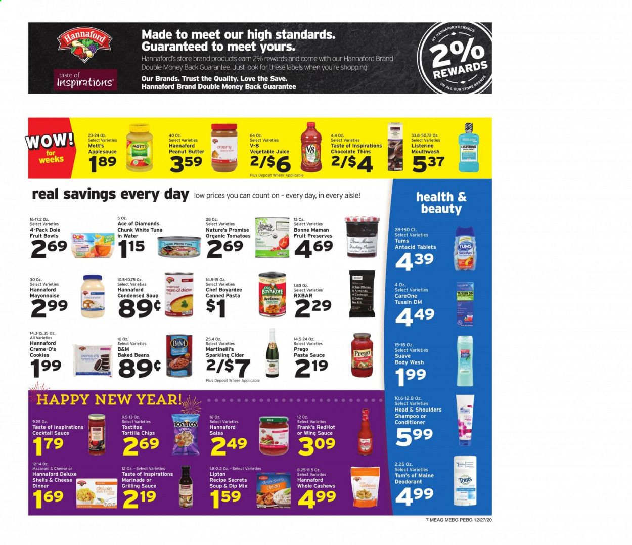 Hannaford (ME) Weekly Ad Flyer December 27 to January 2