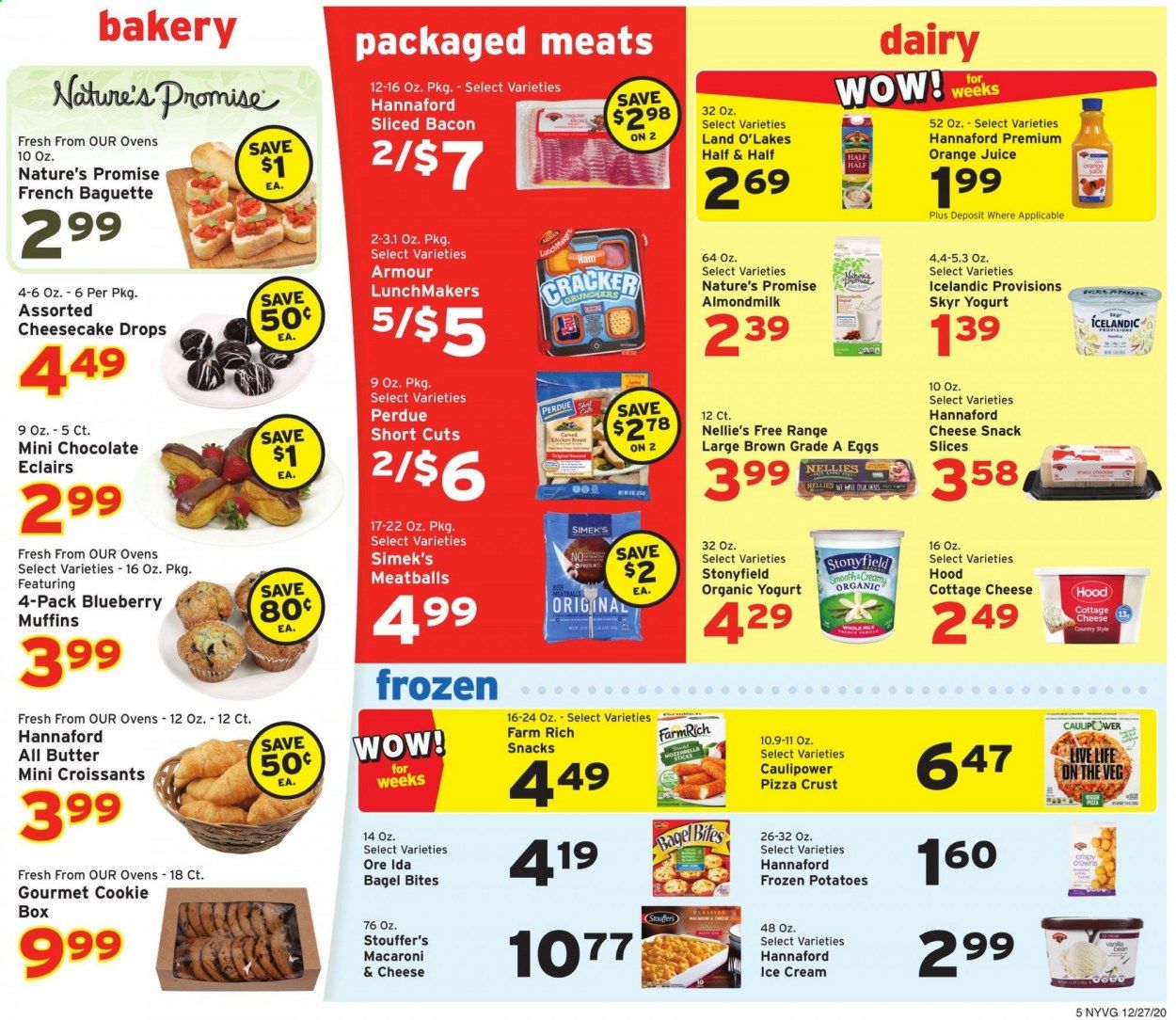 Hannaford (NY) Weekly Ad Flyer December 27 to January 2
