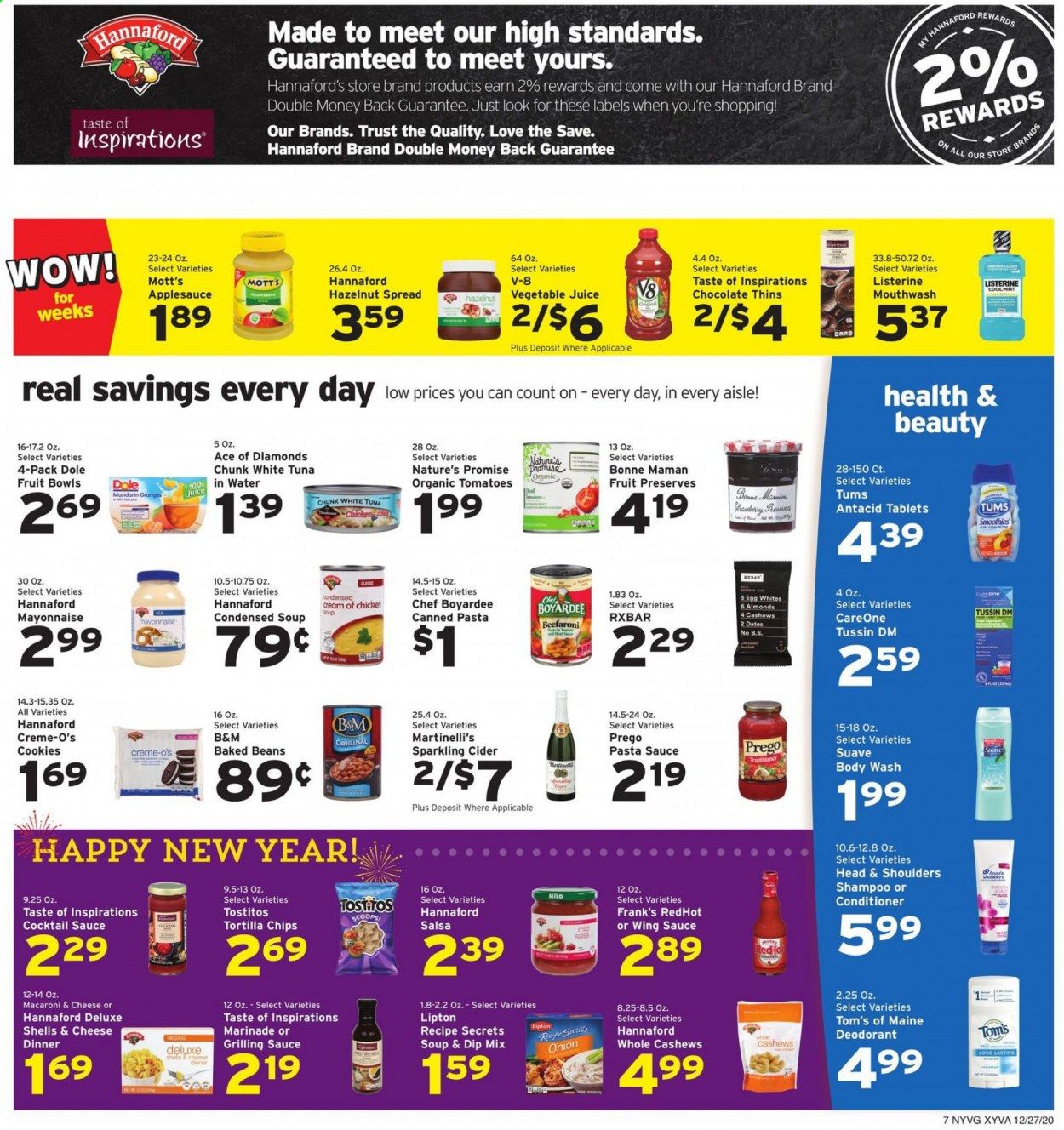 Hannaford (NY) Weekly Ad Flyer December 27 to January 2