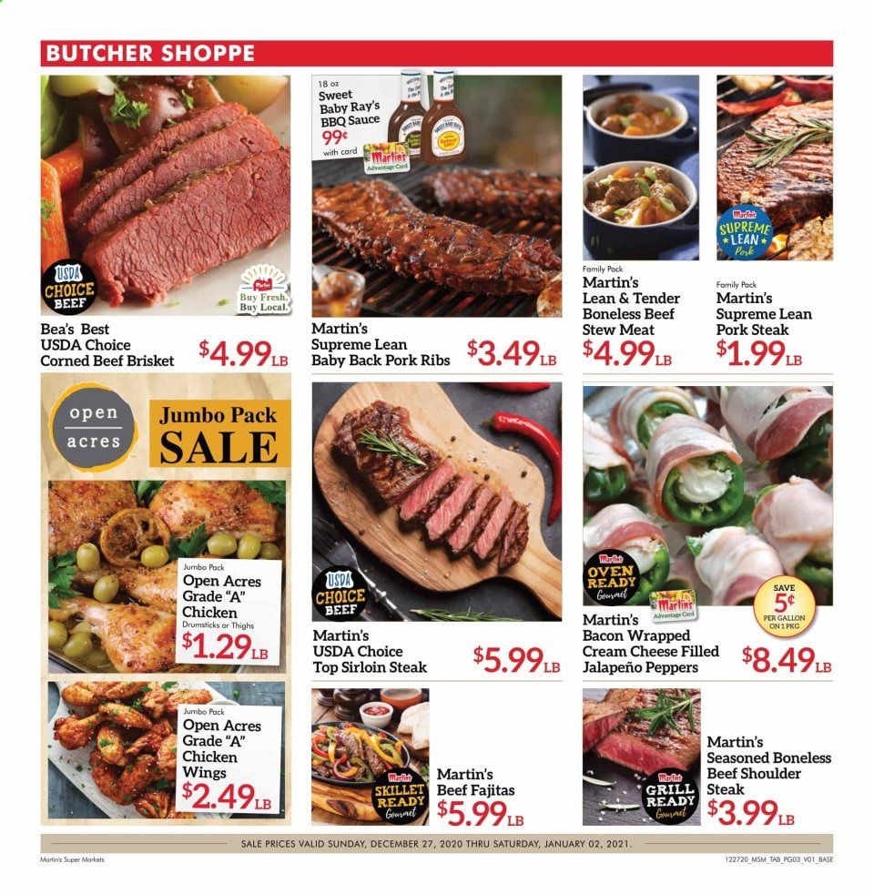 Martin’s Weekly Ad Flyer December 27 to January 1