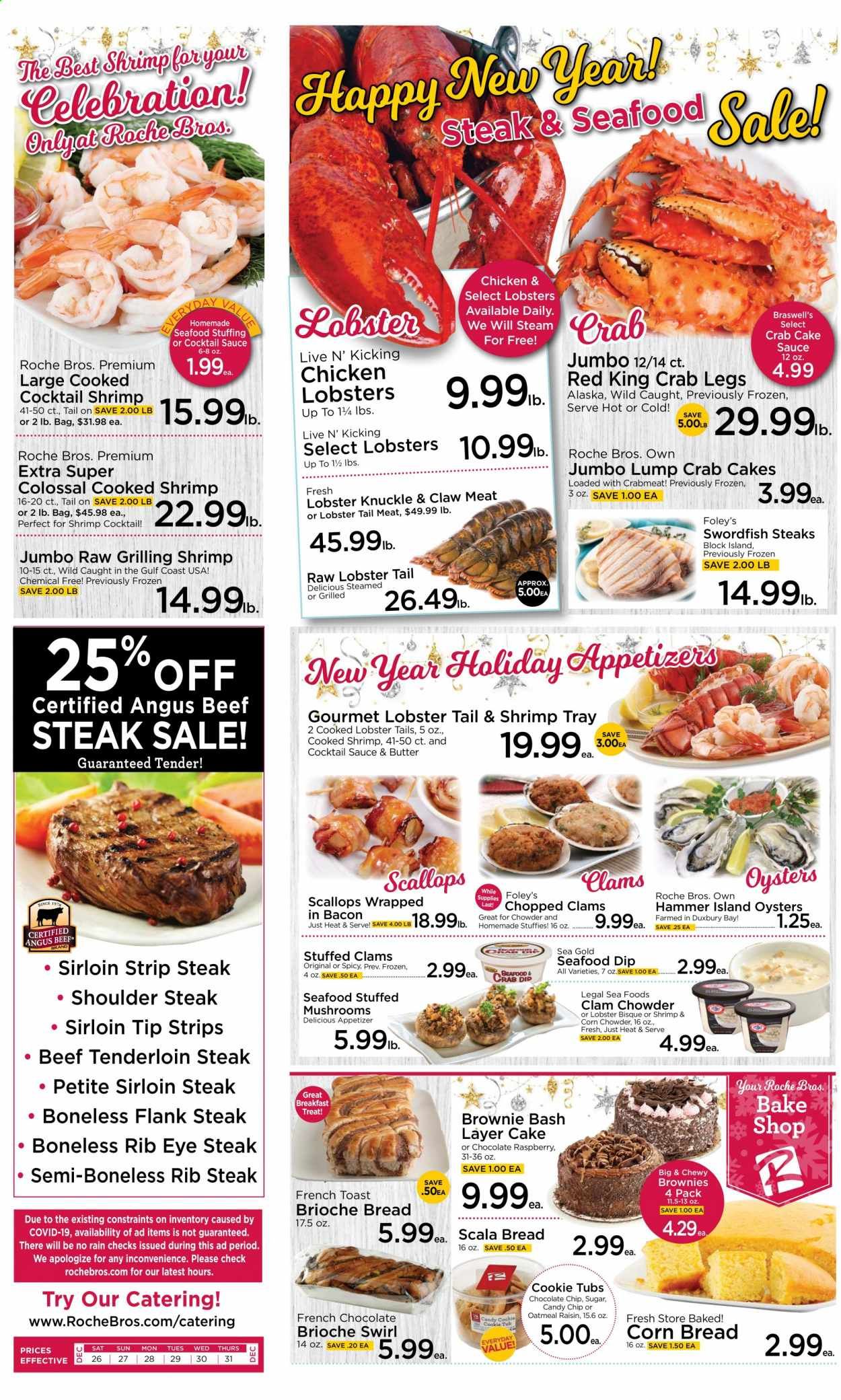 Roche Bros. (MA) Weekly Ad Flyer December 26 to December 31