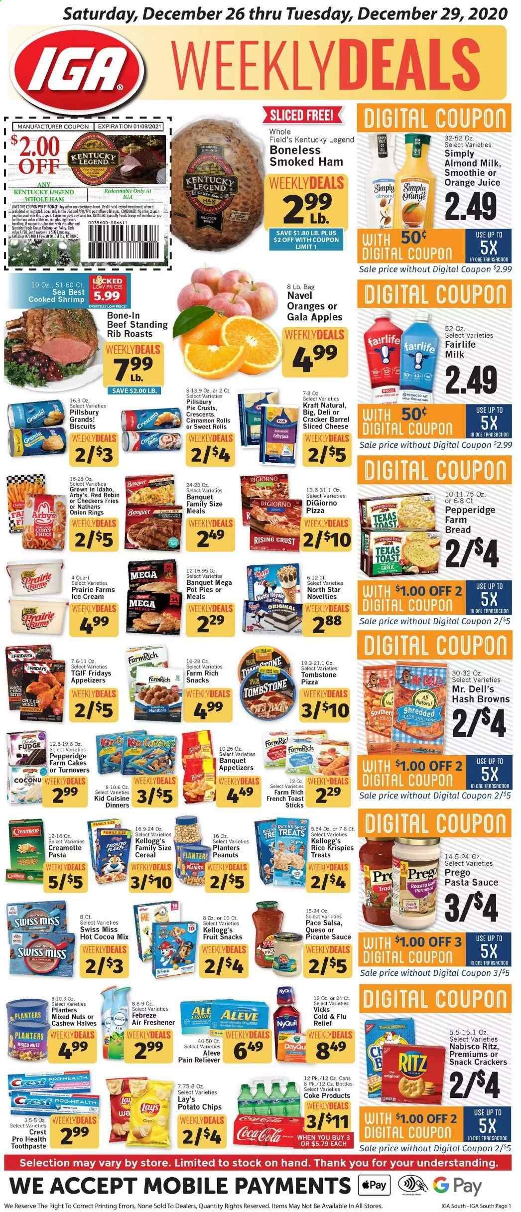 IGA Weekly Ad Flyer December 26 to December 29