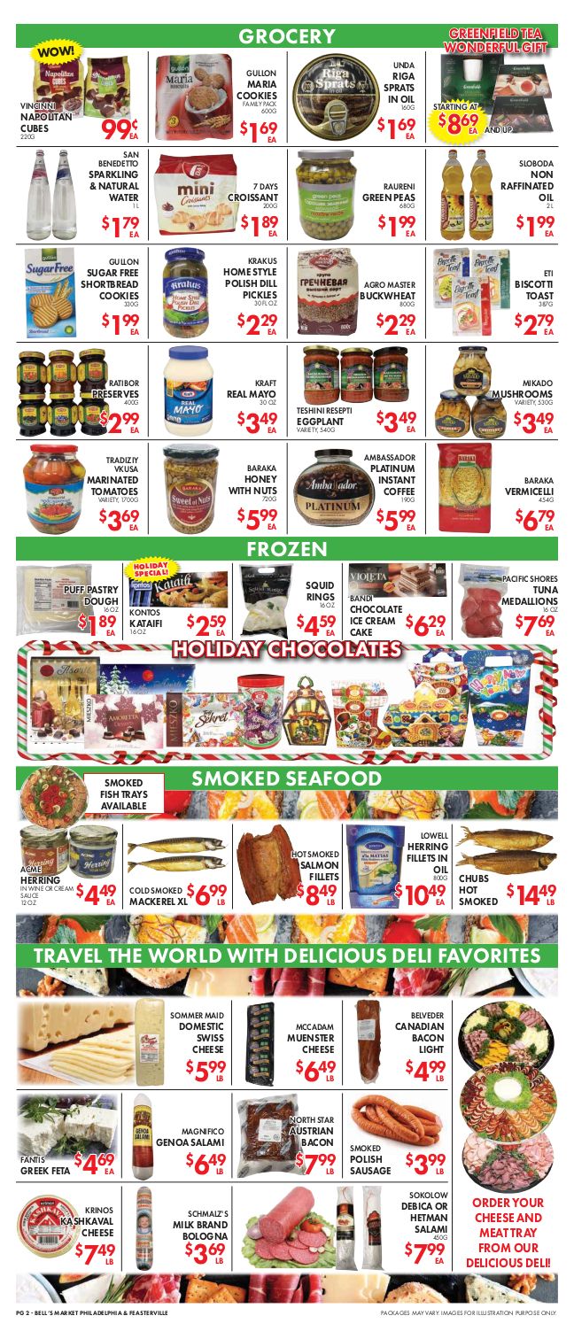 Bell's Market Holiday Weekly Ad Flyer December 25 to December 31, 2020