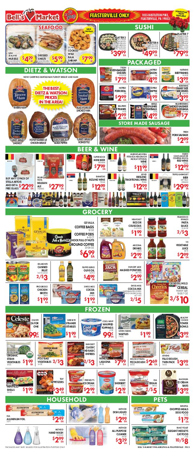 Bell's Market Holiday Weekly Ad Flyer December 25 to December 31, 2020