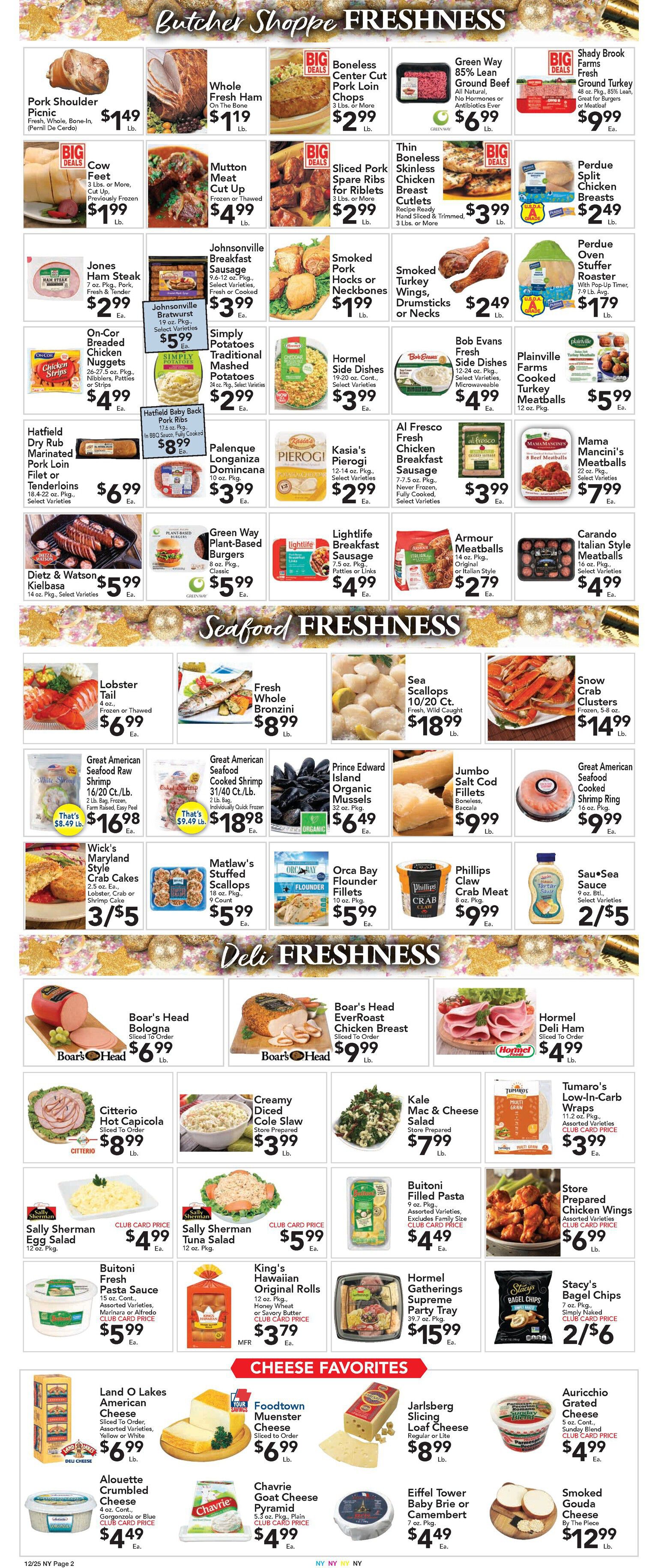 Brooklyn Harvest Market Holiday Weekly Ad Flyer December 25 to December 31, 2020