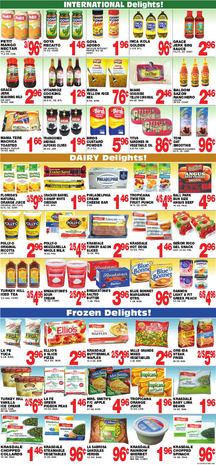 Extra Supermarket Holiday Weekly Ad Flyer December 25 to December 31, 2020
