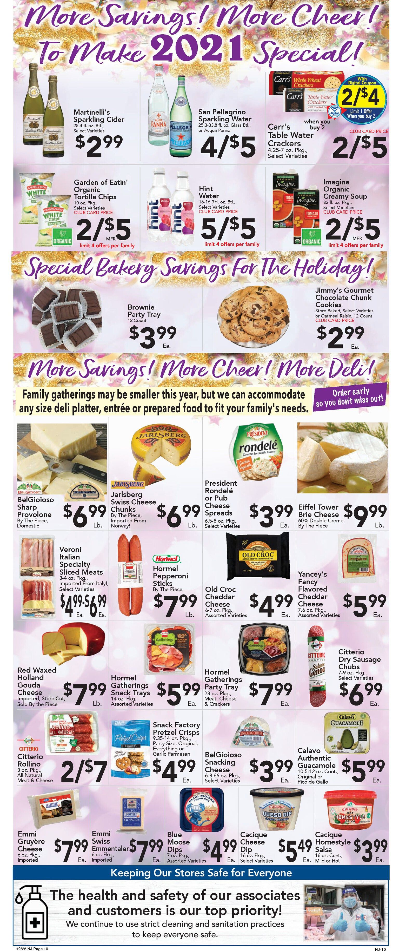 Foodtown Holiday Weekly Ad Flyer December 25 to December 31, 2020