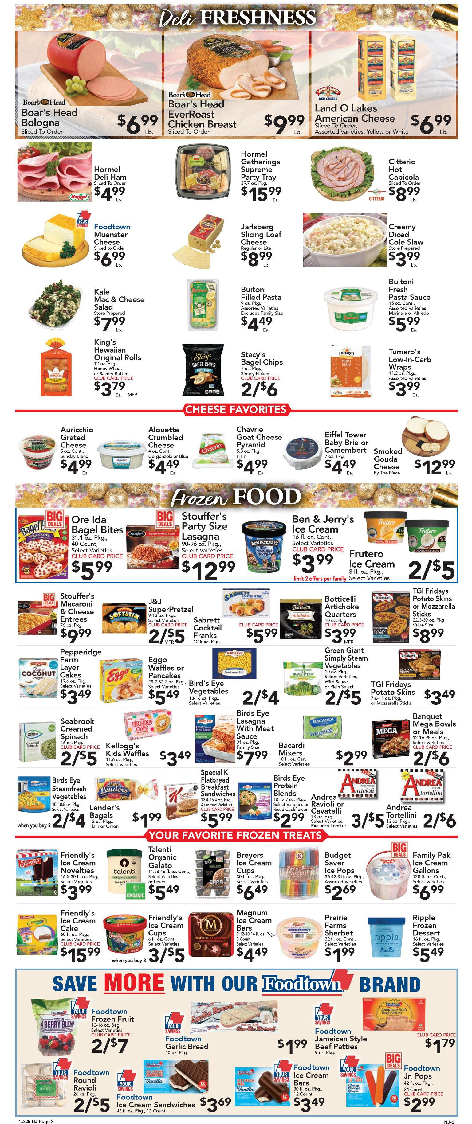 Foodtown Holiday Weekly Ad Flyer December 25 to December 31, 2020