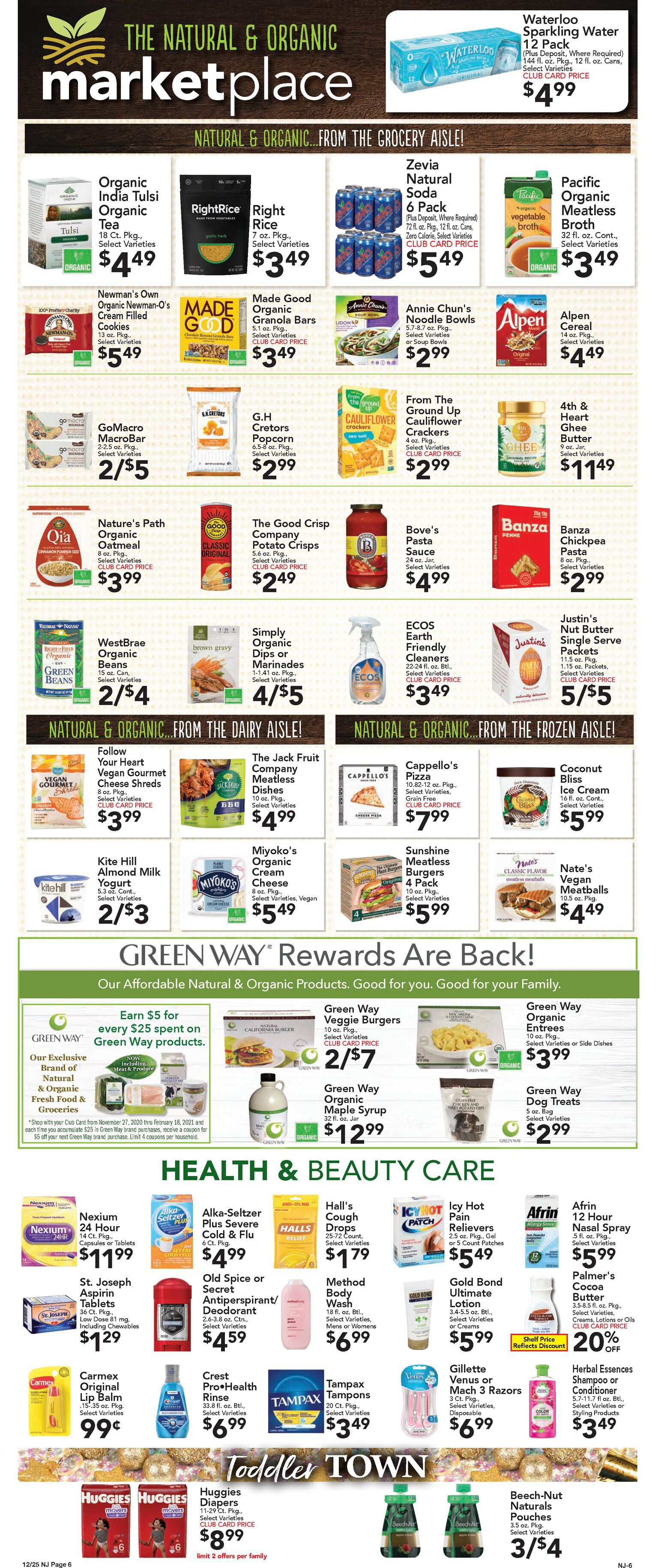 Foodtown Holiday Weekly Ad Flyer December 25 to December 31, 2020