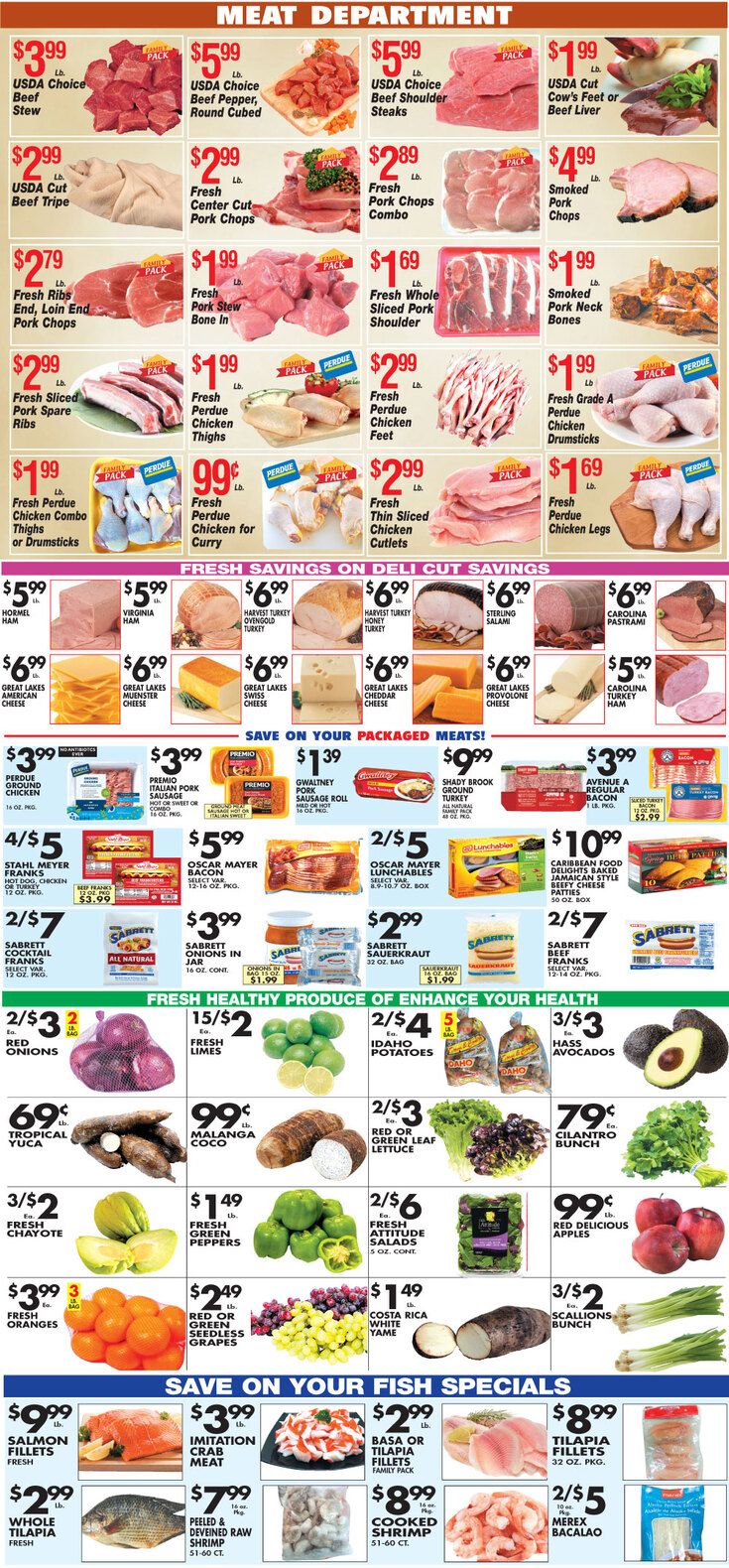 Pioneer Supermarkets Holiday Weekly Ad Flyer December 25 to December 31, 2020