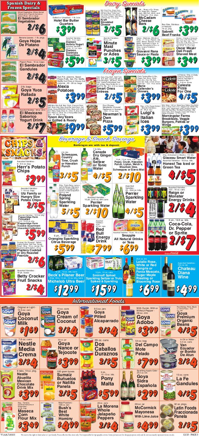 Trade Fair Supermarket Holiday Weekly Ad Flyer December 25 to December 31, 2020