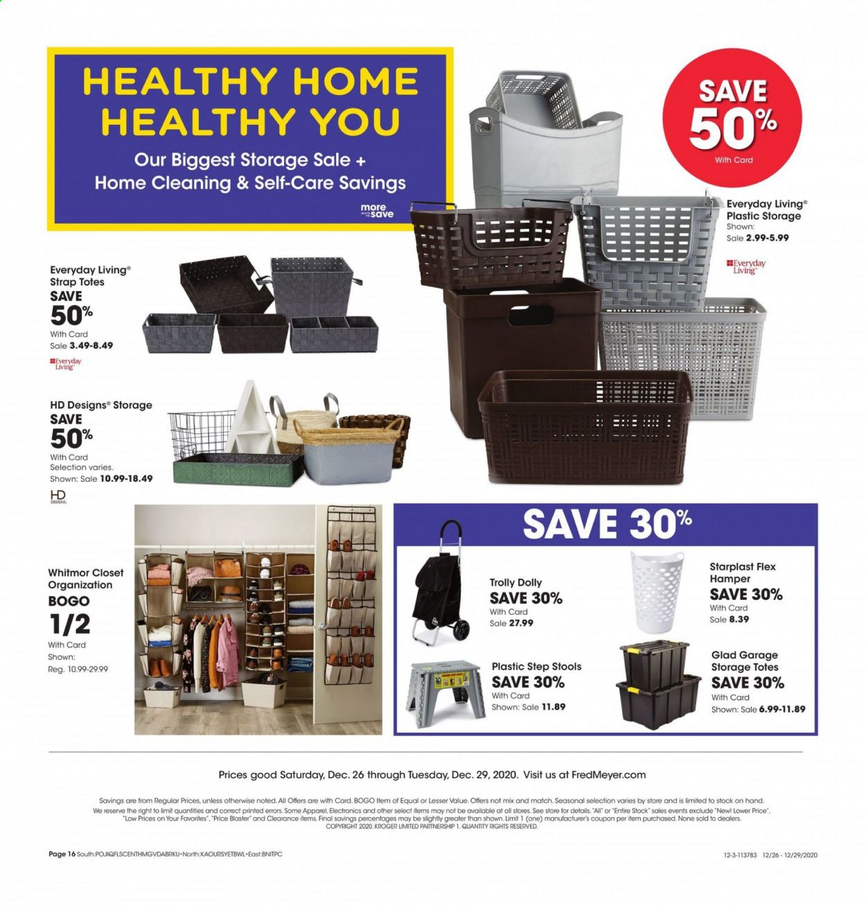 Fred Meyer Weekly Ad Flyer December 26 to December 29