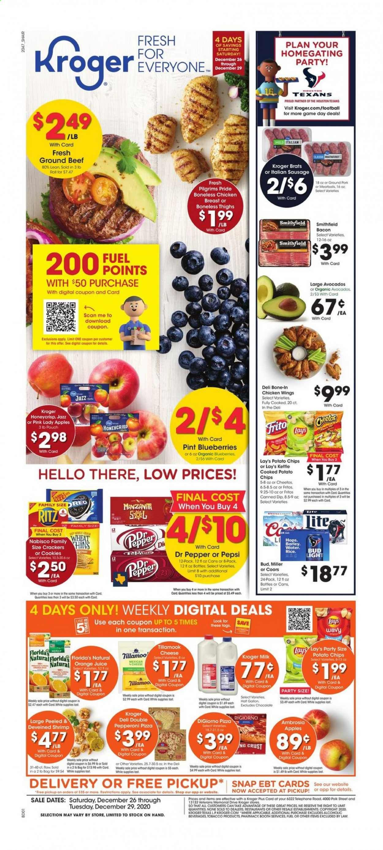 Kroger Weekly Ad Flyer December 26 to December 29