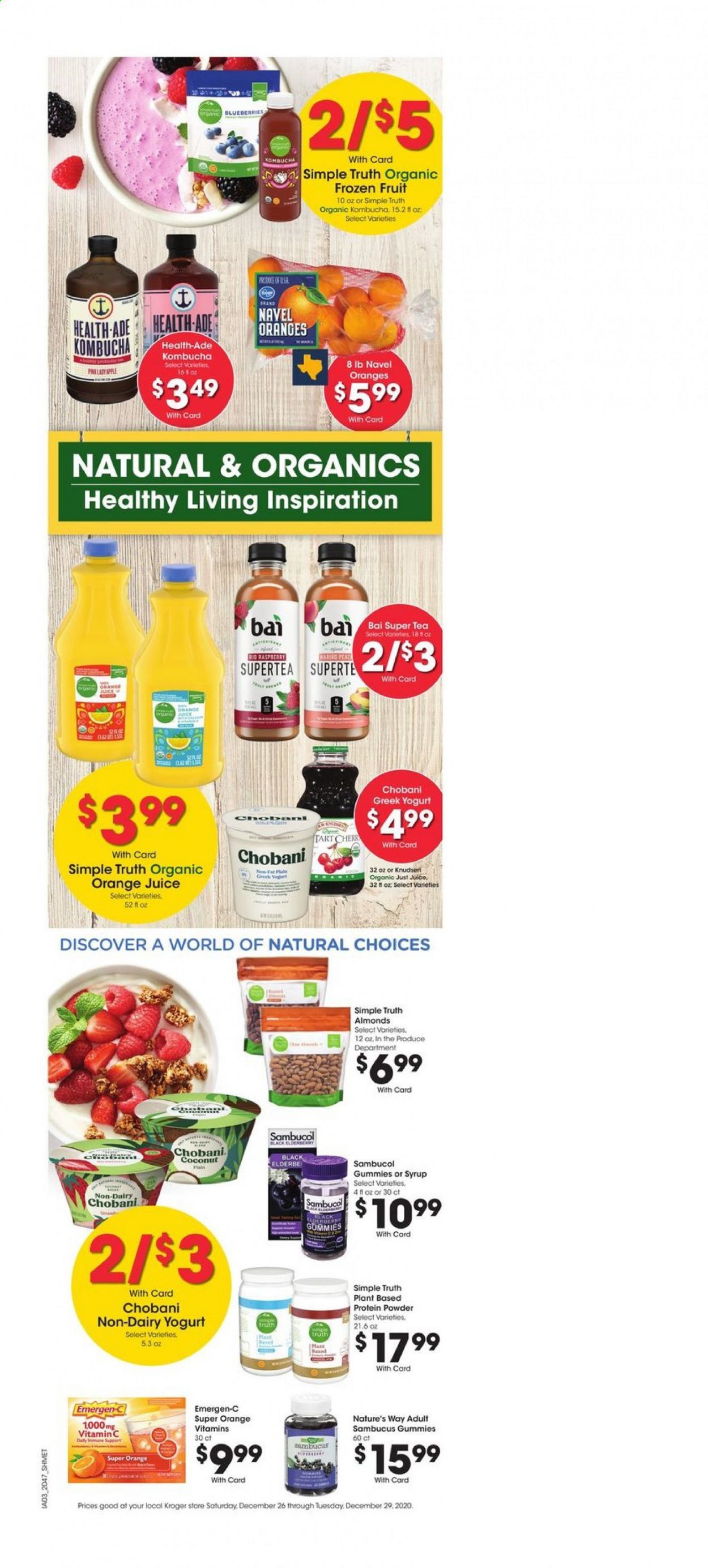 Kroger Weekly Ad Flyer December 26 to December 29