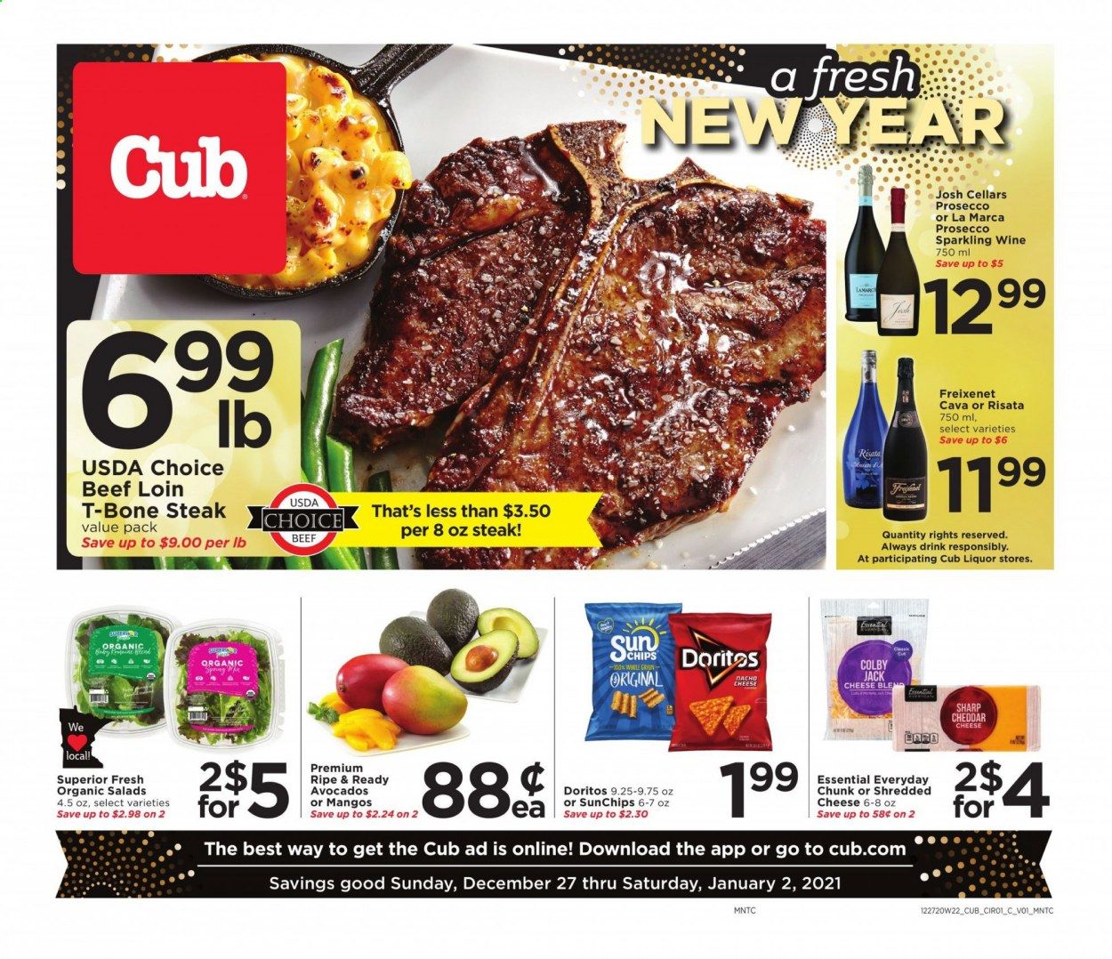 Cub Foods Weekly Ad Flyer December 27 to January 2