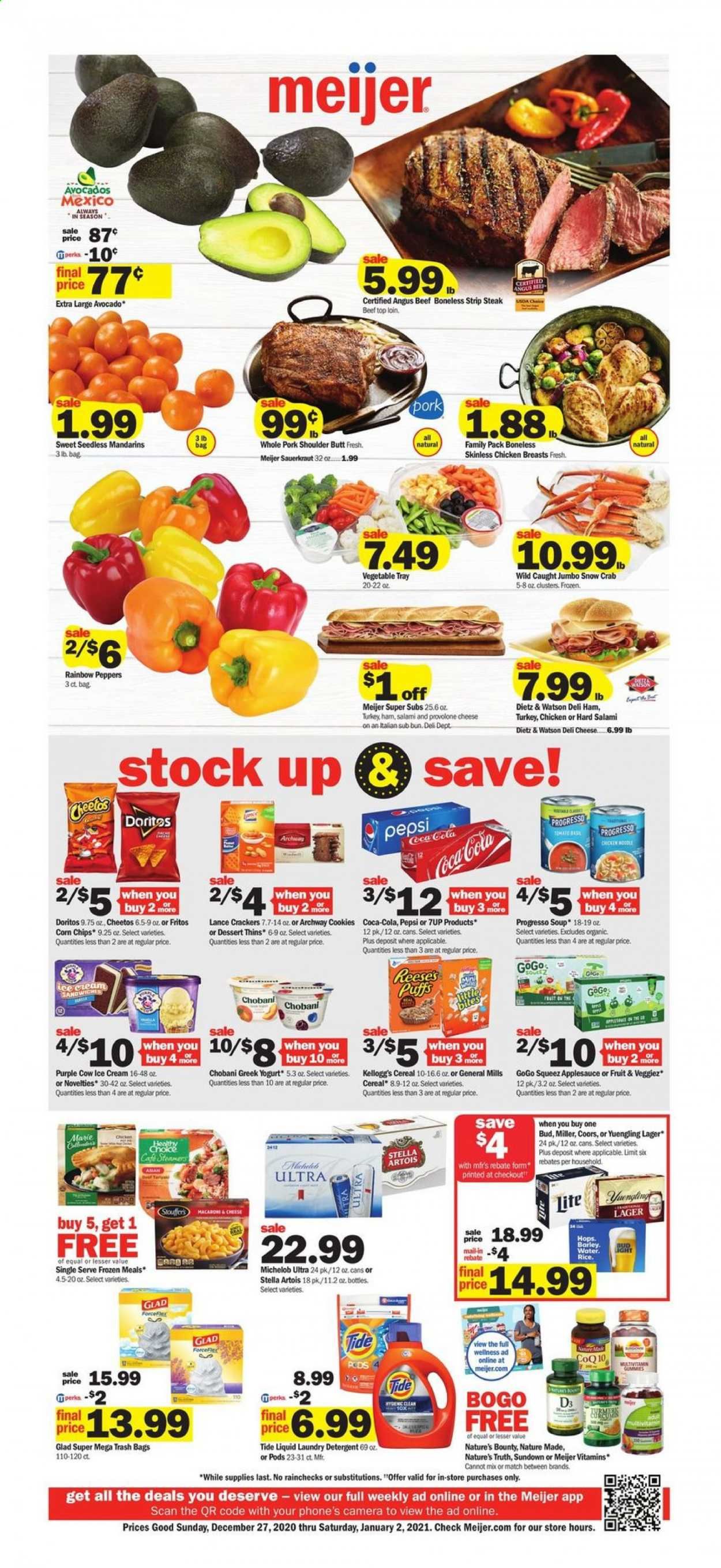 Meijer (OH) Weekly Ad Flyer December 27 to January 2