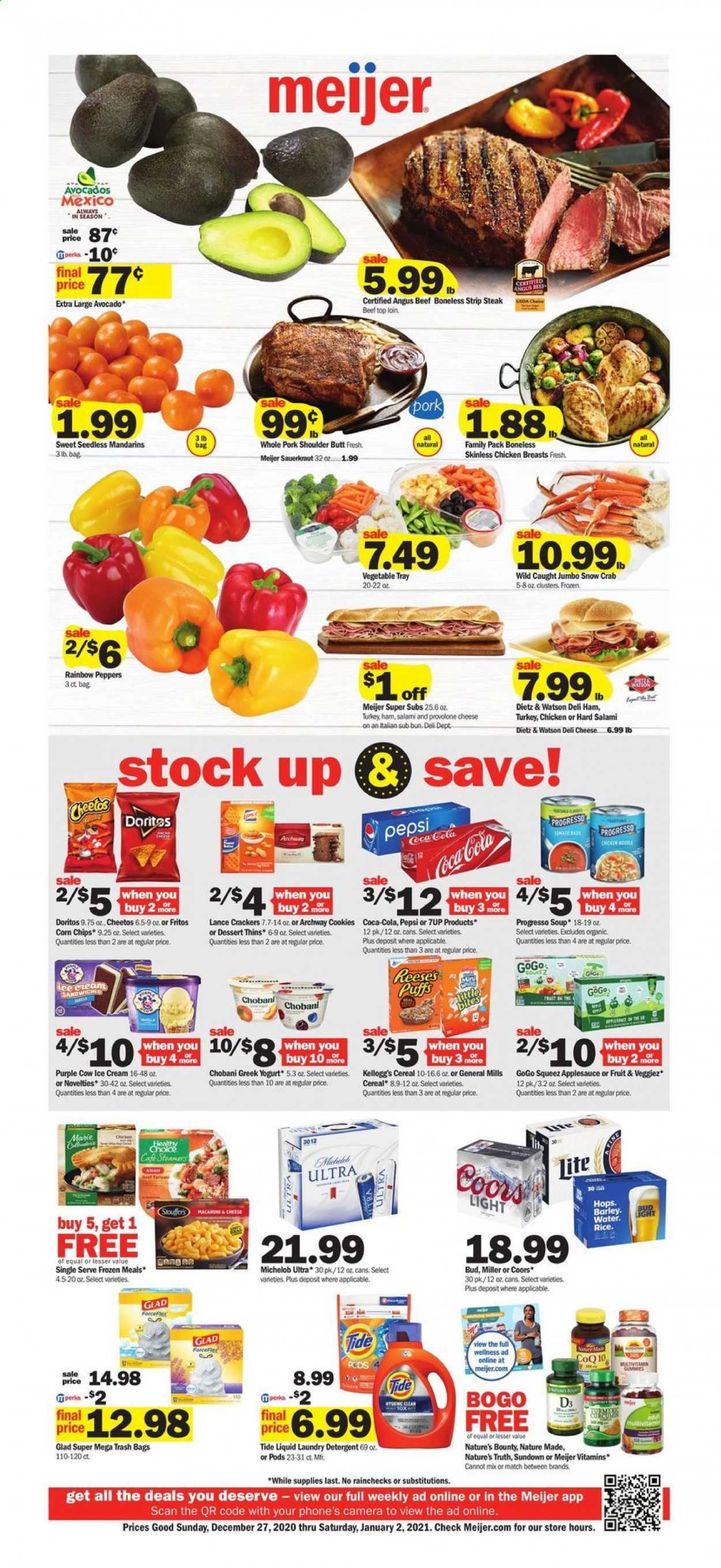 Meijer (WI) Weekly Ad Flyer December 27 to January 2