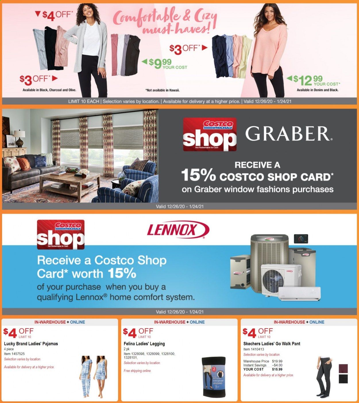 Costco Weekly Ad Flyer December 26 to January 24