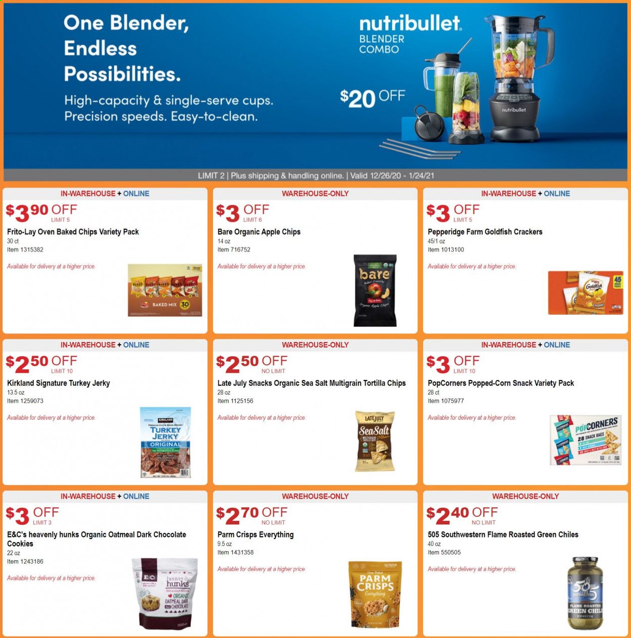 Costco Weekly Ad Flyer December 26 to January 24