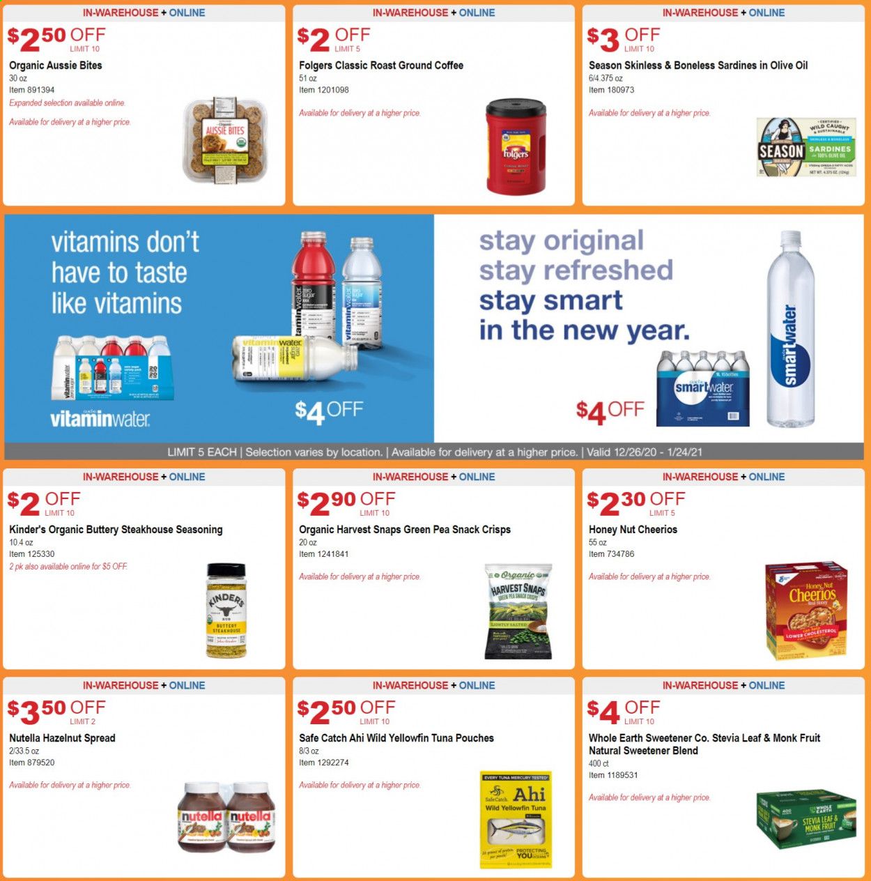 Costco Weekly Ad Flyer December 26 to January 24